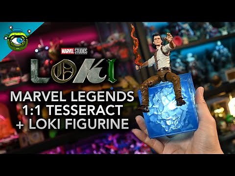 Hasbro Marvel Legends Tesseract With Light FX & Loki | Unboxing & Review