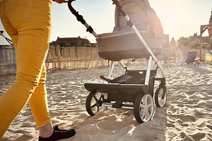 Easy-Way, l'invention d'un kit pour ajouter un moteur électrique à votre poussette