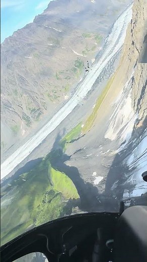 Epic Helicopter Departure from Mount Gannett Glacier for Dog Sledding Adventure, Alaska, USA 🇺🇸