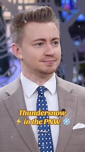 1.9K views · 43 reactions | Thundersnow spotted on radar along the Oregon coast Wednesday! ⚡️❄️ | Meteorologist Josh Cozart | Facebook