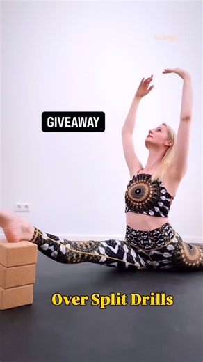 KATARINA | Stretchilates on Instagram: "✨ GIVEAWAY ✨ If you can survive these oversplit drills, you deserve a reward 😏 I’m partnering with @yogisha_store and wearing one of their beautiful leggings in this Reel — and if you get lucky, you’ll get to choose your own pair of Yogisha leggings too. 💛 How to enter: 1️⃣ Like this post 2️⃣ Follow @stretchilates 3️⃣ Follow @yogisha_store #oversplits 4️⃣ Tag a friend who wants to get more flexible — or who simply needs new leggings in their life 👀 (Eac
