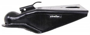 A-Frame Trailer Coupler - Thumb Latch - Black - 2-5/16" Ball - Weld On - 14,000 lbs etrailer A-Frame