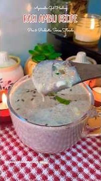 Ragi Ambli Winter Special Ayurvedic Gut Healing Recipe #ragi #ambli #recipe #winter #guthealth #food