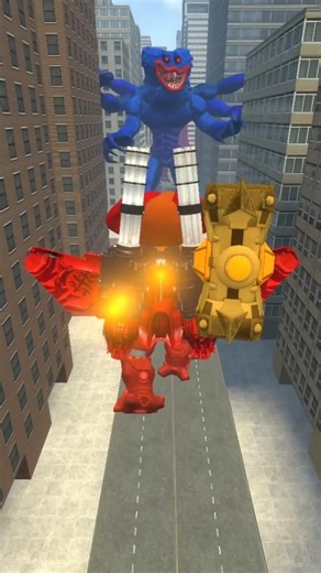 Giant Titans Fight In Poppy Playtime! | Garry’s Mod #poppyplaytime