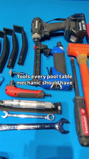 Tools every pool table mechanic should have