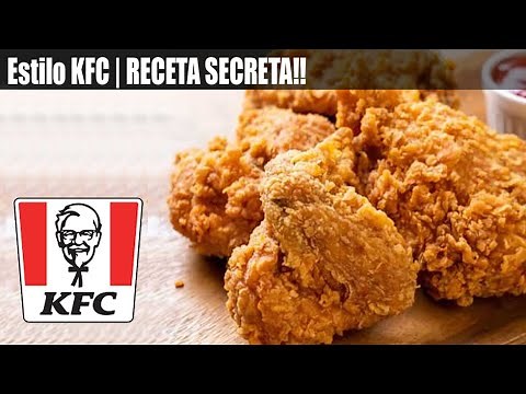 ¡La Receta Secreta de KFC! POLLO Crujiente en Minutos