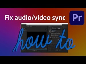 How to fix audio out of sync in screen recorded footage for Premiere Pro