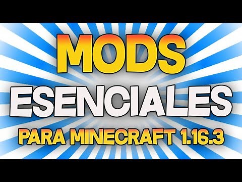 MODS ESENCIALES para Minecraft 1.16.5 | Pack de Mods IMPORTANTES