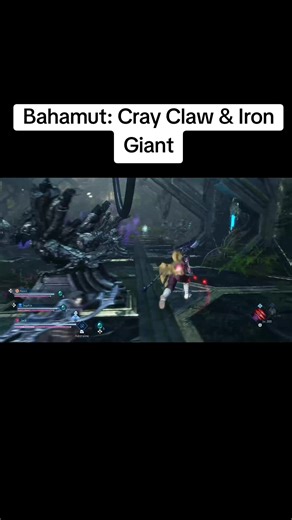 FF SoP: Bahamut DLC: Side Missions: Cray Claw & Iron Giant #finalfantasy