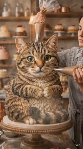 Cute Cat Cake Design 😍🎂 | Amazing Animal Cake Art 🐾 | Perfect Birthday Cake Idea 🎉✨