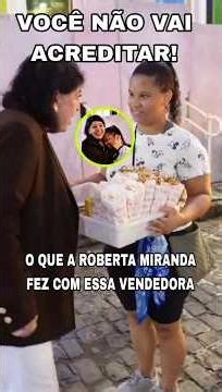 ROBERTA MIRANDA SURPRISES SALESWOMAN