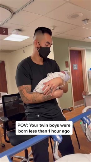 That was a good laugh straight out of surgery 🤣 #twin #twinparents #twins #twindelivery | Twin & Pregnancy