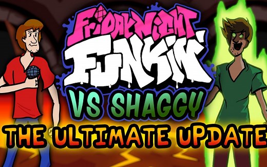 Friday Night Funkin' - Vs. Shaggy新更新！？（全曲目困难+4K模式）