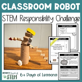 Back to School STEM Challenge: Classroom Helper Robot | K–2 Teamwork Activity