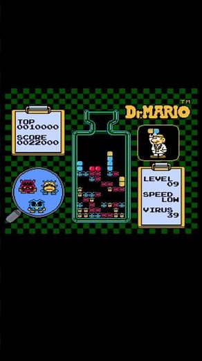 Dr Mario gameplay