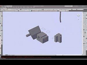 Extrusion avec Autocad 3D 2014