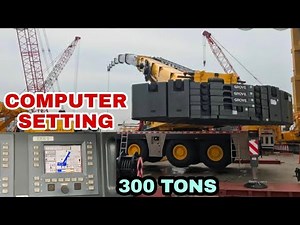 Computer Settings of EKS-5 GROVE GMK-6300L |300 Tons