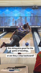 String pins are officially here… and bowlers are split. Some say they’re the future, lower costs, more centers staying open. Others say they change pin action and scoring in ways that matter. I’m here to talk about what this actually means for bowling. let’s hear it 👇 Are string pins good for the game… or a step backward? | T1M B. Bowling