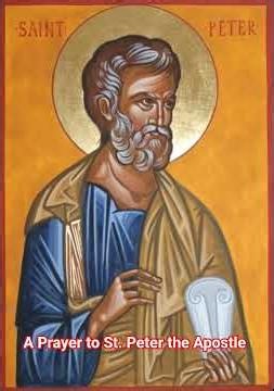 Prayer to St. Peter the Apostle #orthodox #christian #prayer