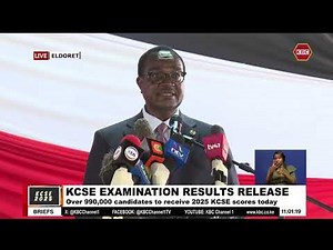 CS Ogamba Migos Full Speech During the Release of 2025 KCSE Results