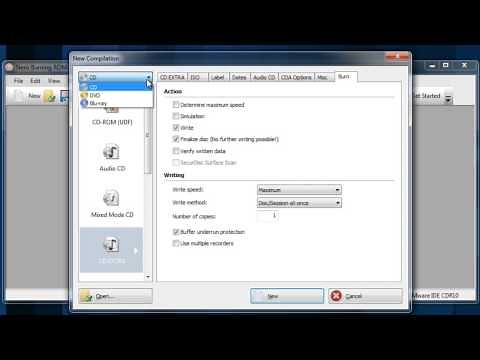 Nero Burning ROM - Comment graver un CD rapidement