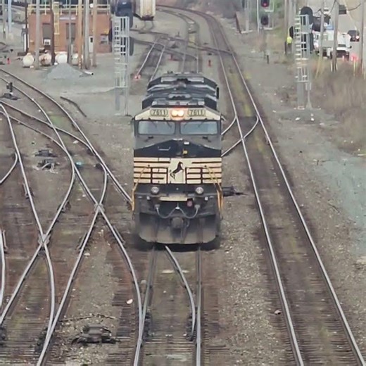 Norfolk Southern Conway Yard. #train #railfan #norfolksouthern