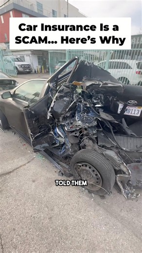 This is why car insurance is a scam!