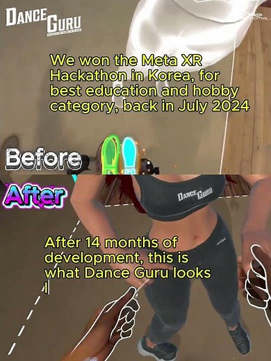 From Hackathon Idea to VR Dance Game 🎉