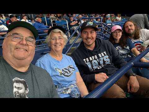 Tampa Jay Joins JWW, Momma Woo, Faith and Ryan at Tropicana Field for Rays-Cubs Heartbreak!