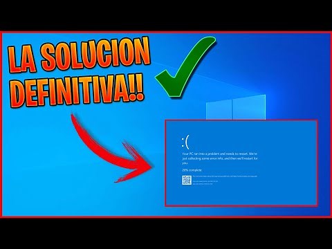 Solución definitiva a error de Windows 10 (PANTALLA AZUL)
