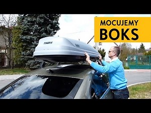 Thule Roof Box. How to Attach to Bars | DIXI-CAR Store