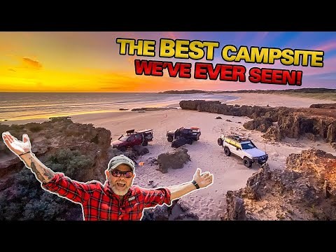 Secret BEACH 4WD/Camping PARADISE! Who'd rather be here? (Graham Cahill's Remote Coastal Adventure)