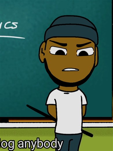 From happy to angry😃😡 (Watch!!!) @osjtroubleson #cartoon #class #animationmeme #viralmemes