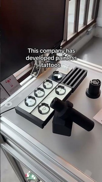 Start up CipherX has designed a machine it says delivers the world's first painless tattoo.