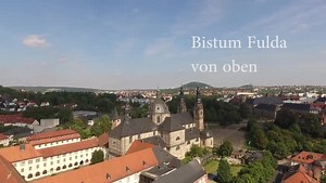 Mediathek Hessen - Das Bistum Fulda von oben: Dom St. Salvator in Fulda