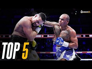 Boxing at its WILDEST 🤯 | The Top 5 Rounds of the Year 🍿