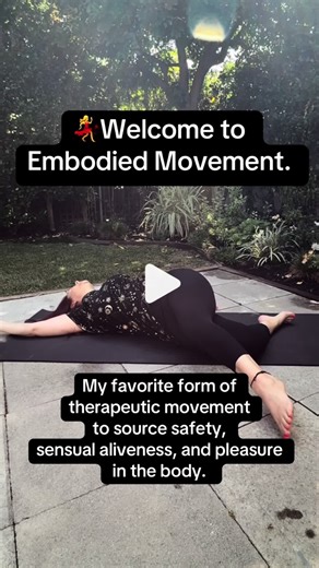 Embodied Movement brings essential aliveness back into the body. It’s a practice that combines the spontaneity of improv dance, the presence of moving meditation, and the freedom of stretching, opening, and lengthening the body in ways that feel nourishing and alive. This work helps us soften out of “go-mode” and drop into “flow-mode.” It awakens sensation, clears stress, and restores connection to breath, body, and inner wisdom. Each practice is unique—sometimes playful, sometimes tender, somet