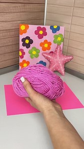 Very Cute keychain #keychain #DIY #handmade Materials: • Thread • Scissors • Fork • Glue • Crepe paper • Keychain • Scissors | FastDIY