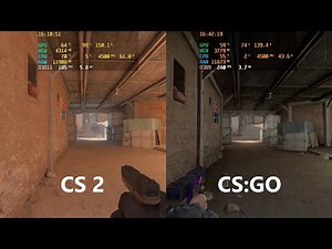 CS:GO vs CS2 - FPS Comparison