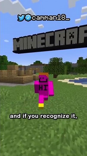 the minecraft tutorial world had a secret...