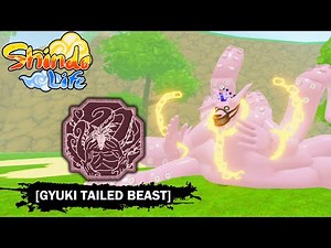 [Code] This GEN 1 GYUKI TAILED BEAST Is Insane! Full Showcase - Shindo Life Roblox