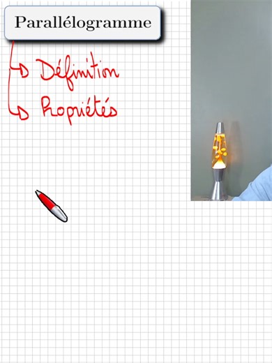 Parallélogramme | Cours 🚀 Définition 3 propriétés à connaître (angles, longueurs, diagonales) 💪 #math sur mon site https://jaicompris.com/
