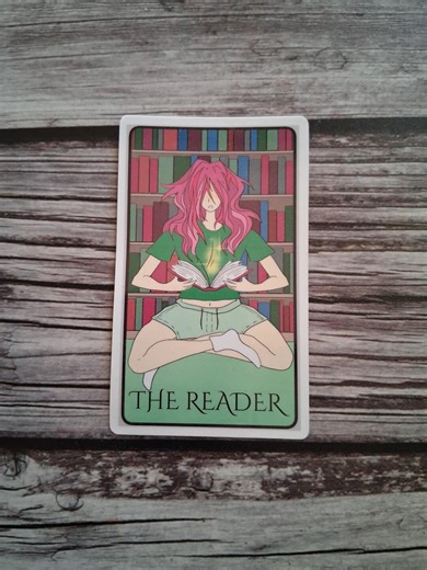 Tarot Card, the Reader Sticker, Vinyl, Waterpoof, Water Resistant - Etsy