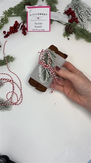 How to turn a six pack of biscotti into a perfect Christmas gift ✨🥰🌲