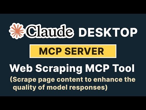 Add Web Scraping Capability In Claude Desktop With MCP Server (Python Based)