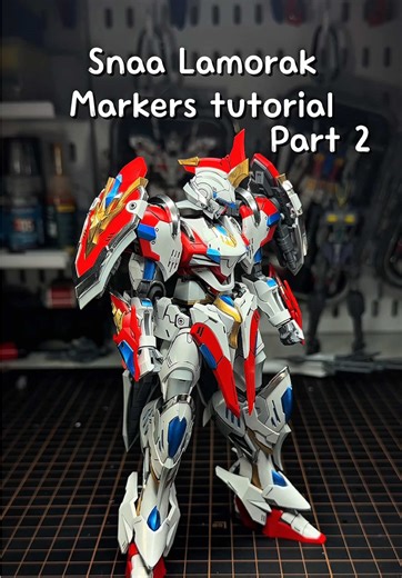 Lamorak Markers Tutorial Part 2 for Gundam Models