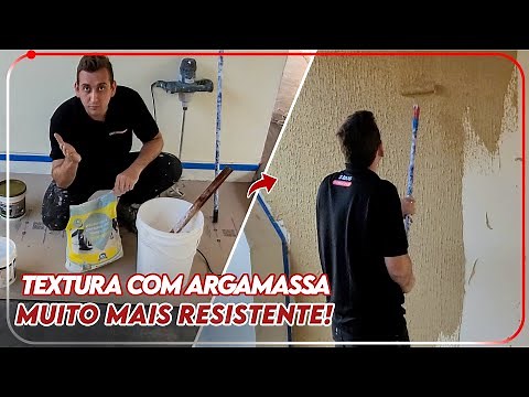 TEXTURA PARA ÁREA EXTERNA FEITO COM ARGAMASSA E CORANTE XADREZ - ECONOMIZE SEM PERDER A QUALIDADE!