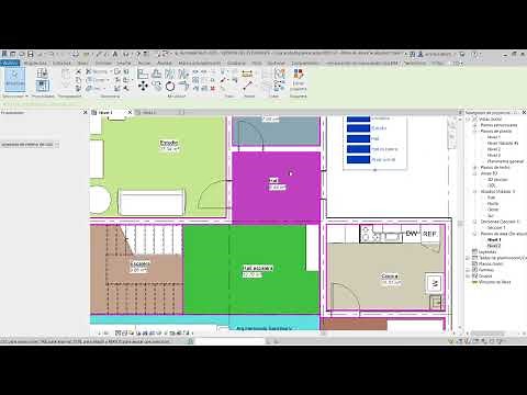 Revit Plano, Cuadro de áreas y Cuantificación