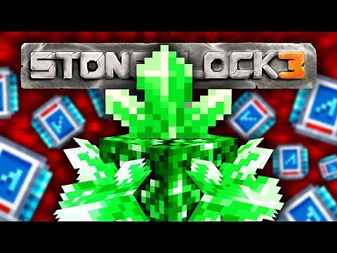 Minecraft StoneBlock 3 | EASY EMERALD CLUSTERS & PROCESSING ADDONS! #29 [Modded Questing Stoneblock]