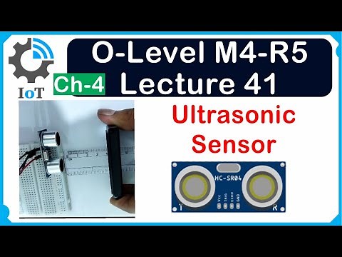 O-Level M4 R5 | IOT Practical | Ultrasonic sensor Calculate Distance| Lecture 41 | UPCISS